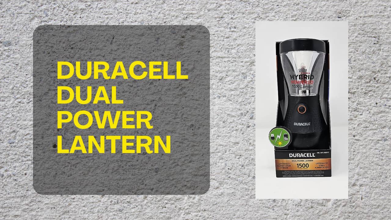 Duracell 1500 Lumen Hybrid Lantern